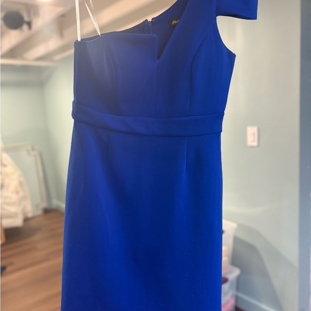 Elegant Royal Blue Dress